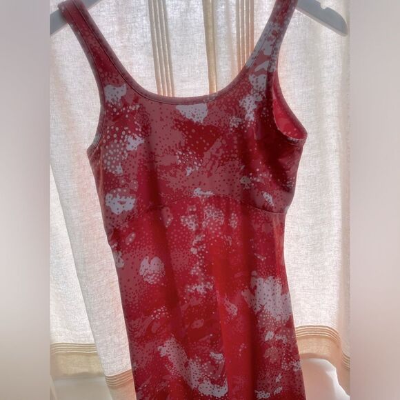 Columbia Floral Mini Dress - Coral and White; Size XS; Like New! No flaws - Picture 8 of 11
